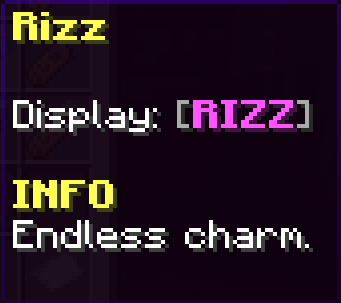 Rizz Tag