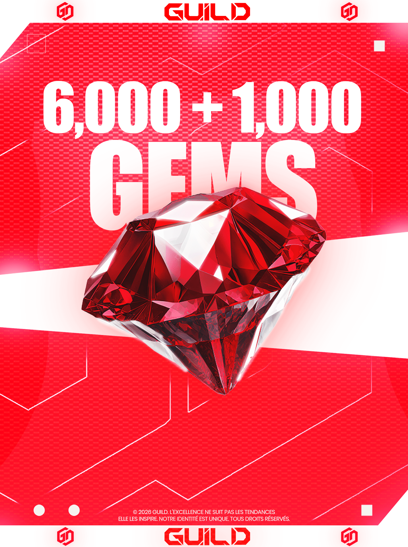 6.000 Gems (+1.000)