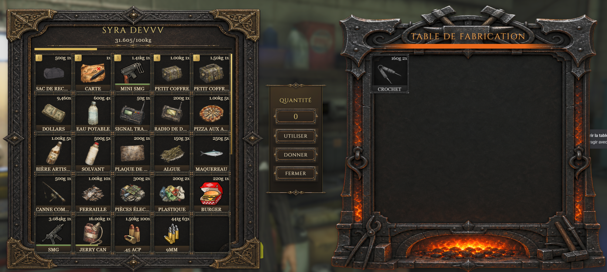 Medieval ox-inventory redesign