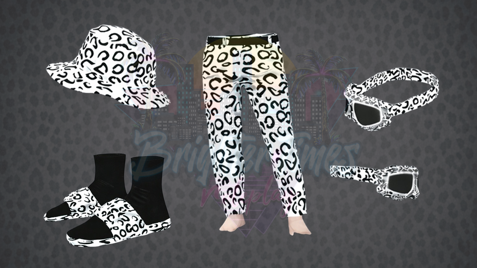 Male Wild Side Collection: White Leopard Edition Bundle