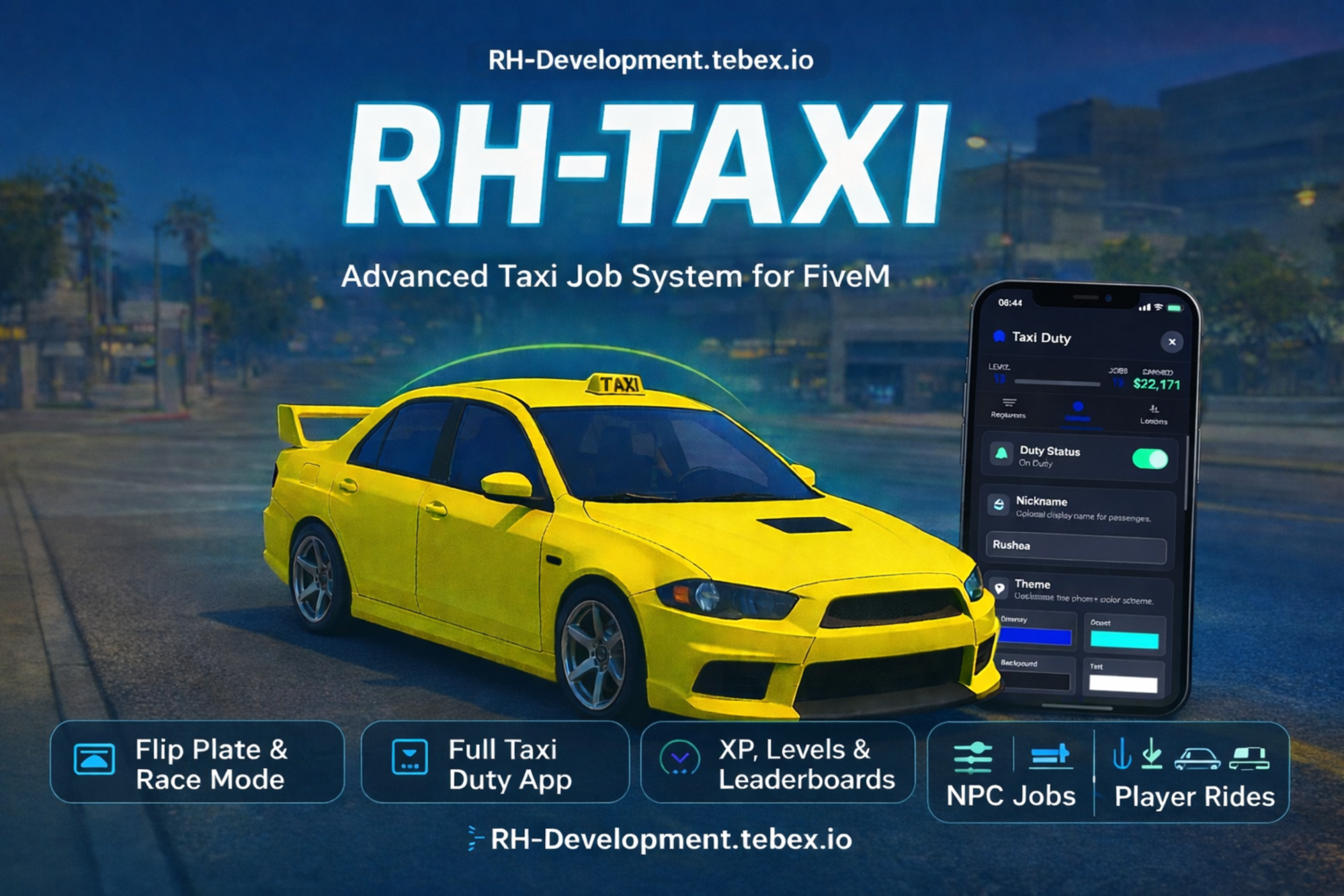 RH-Taxi  (Script Included)