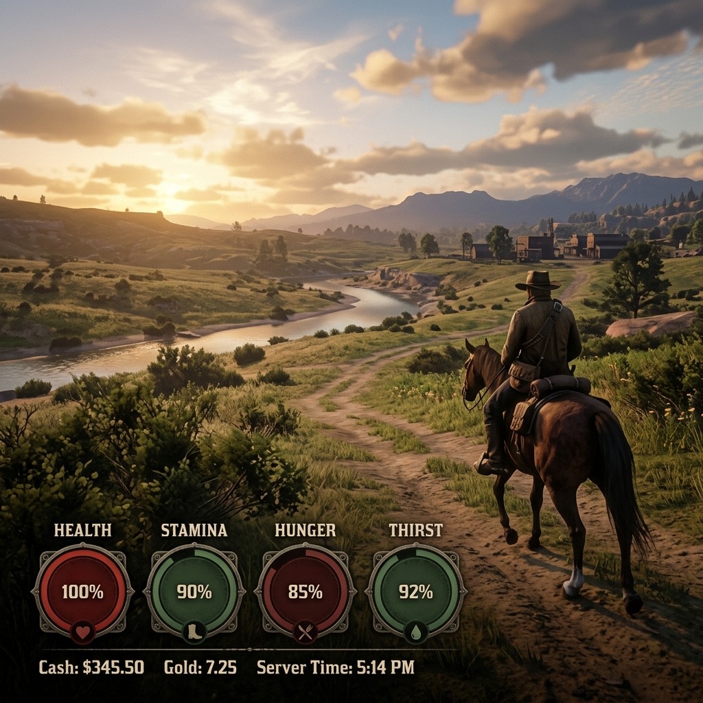 Minimalist Western HUD | Ultra Optimized (0.01ms) VORP
