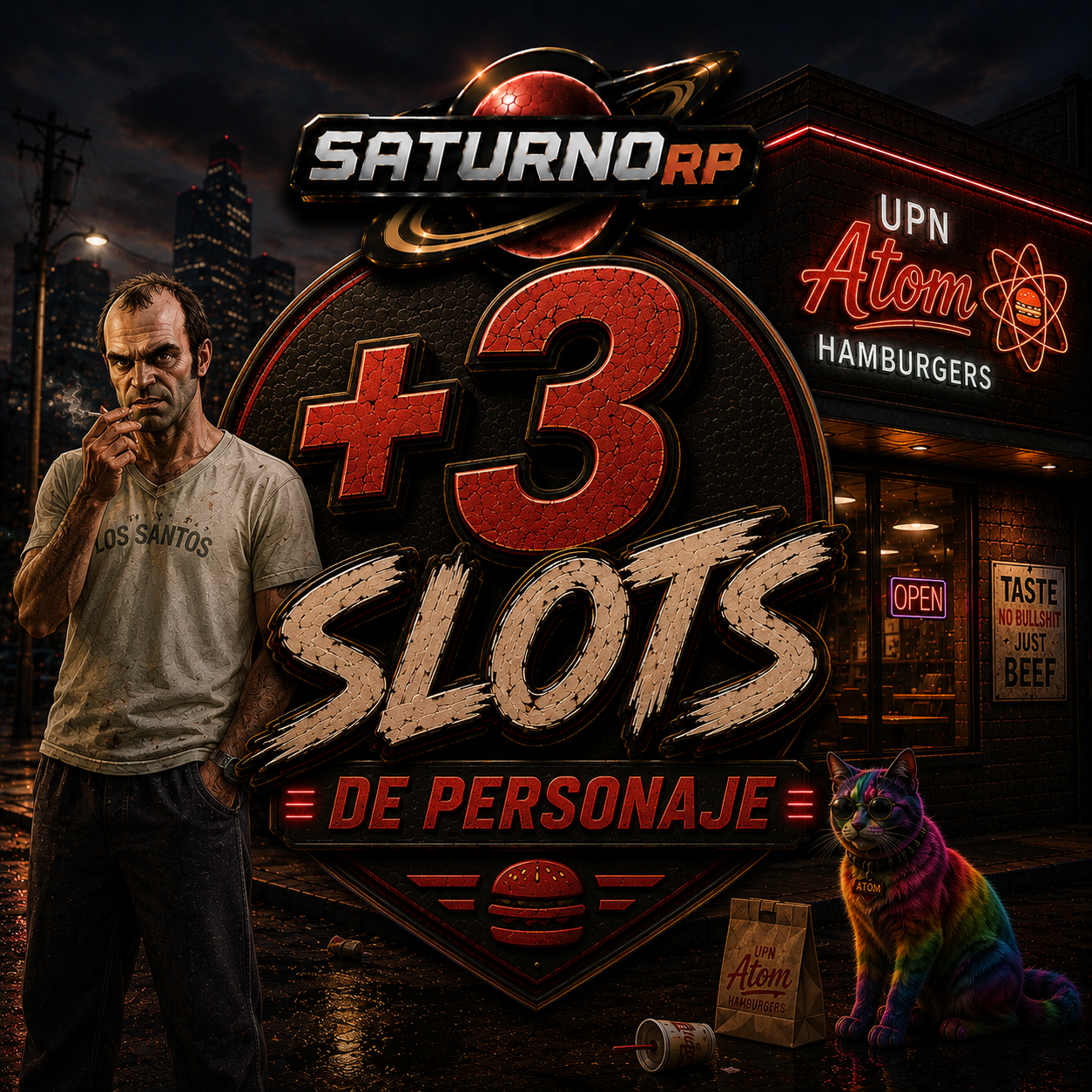 +3 SLOTS