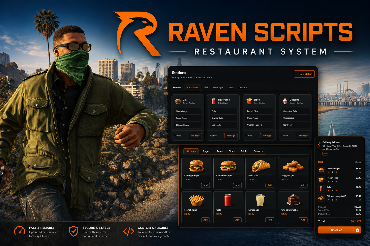 Raven Restaurant System