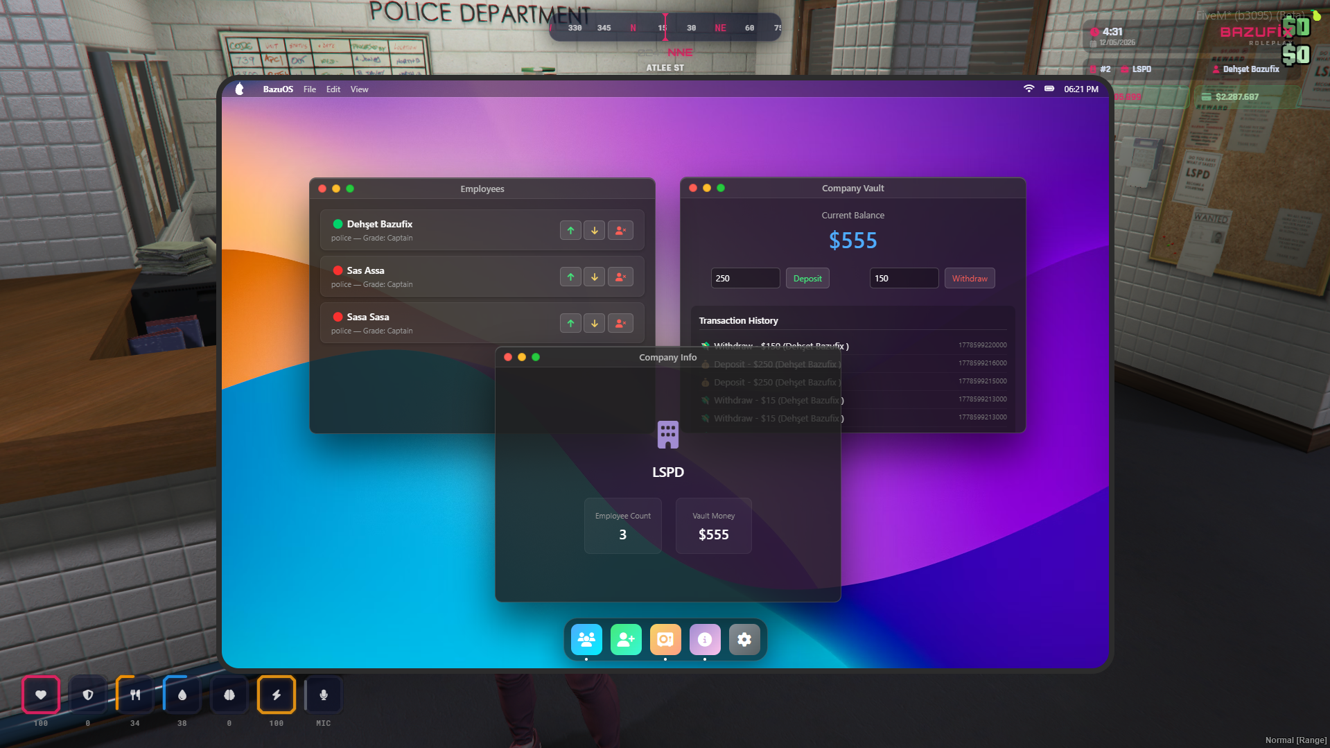 BazuFix Bossmenu V2
