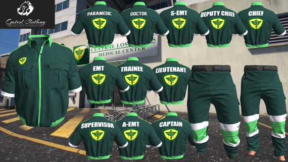 Central LS Paramedic Uniform [Male and Female]