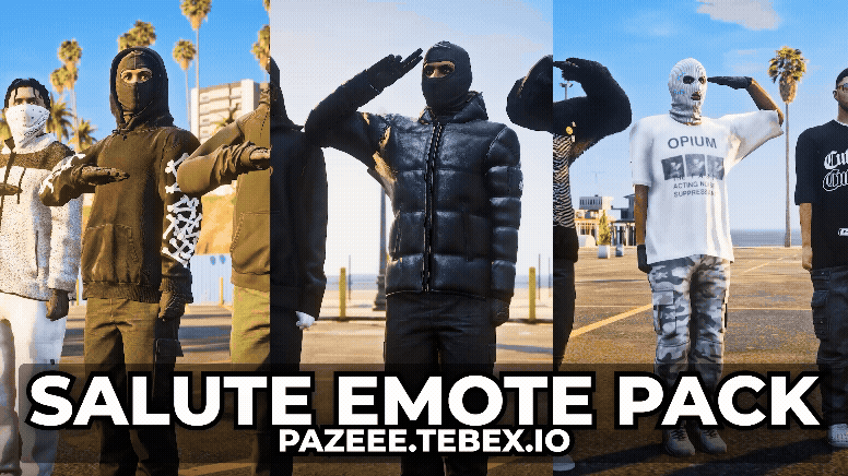 Salute Emote Pack