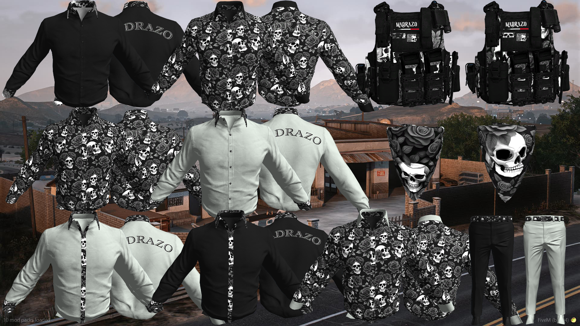 Madrazo Cartel Shirts 4 (Male+Female)