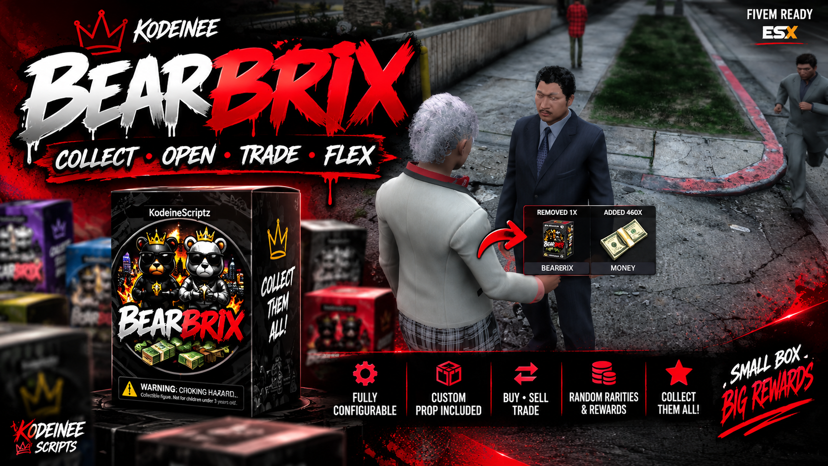 Bear Brixx Crafting & Job Management [ESX/QB/QBOX]