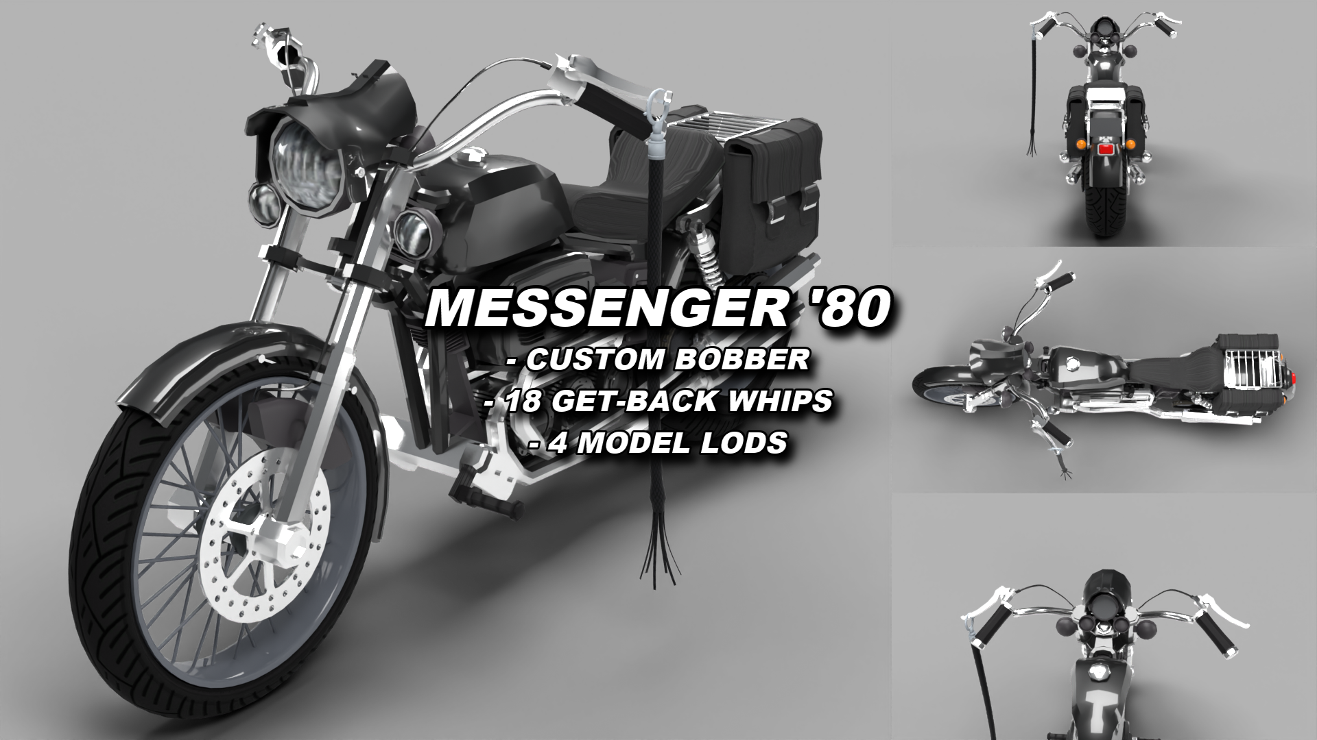 80s Messenger Bobber
