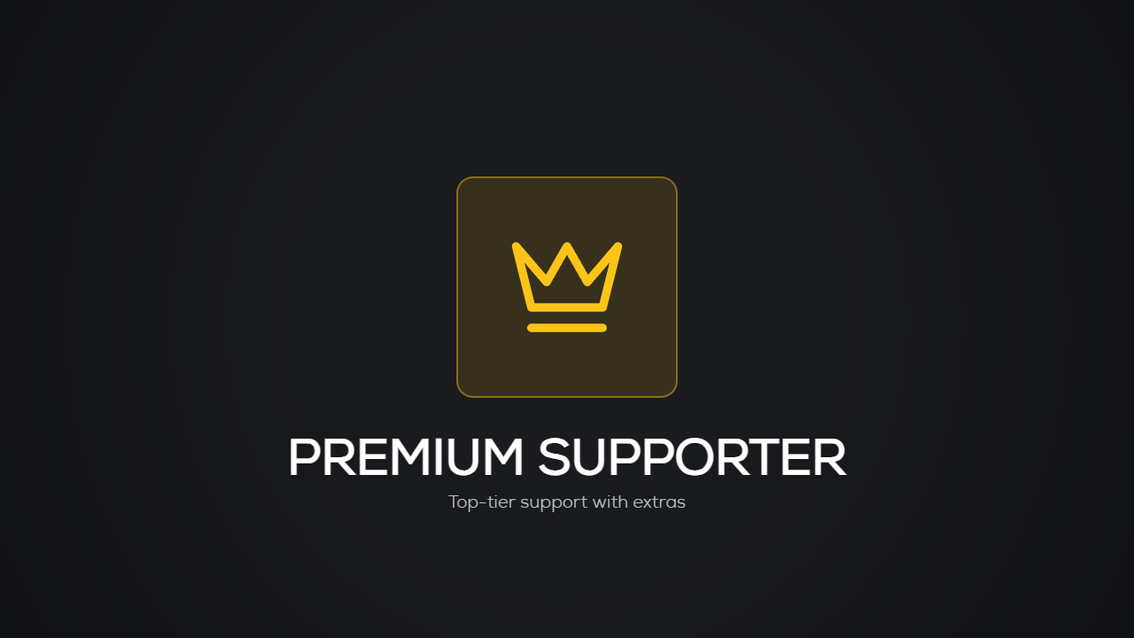 Premium Supporter