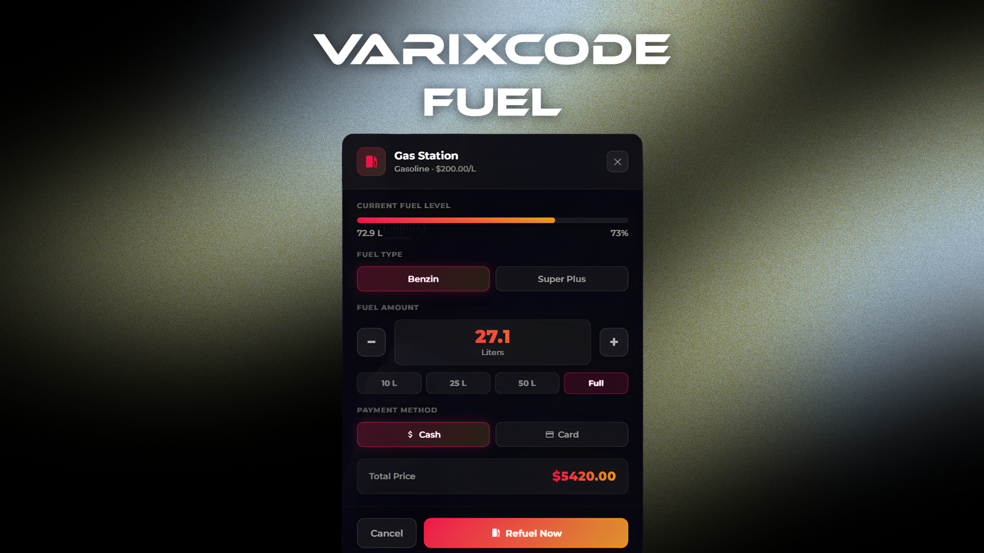 VΛRIXCODE Fuel [ESX]