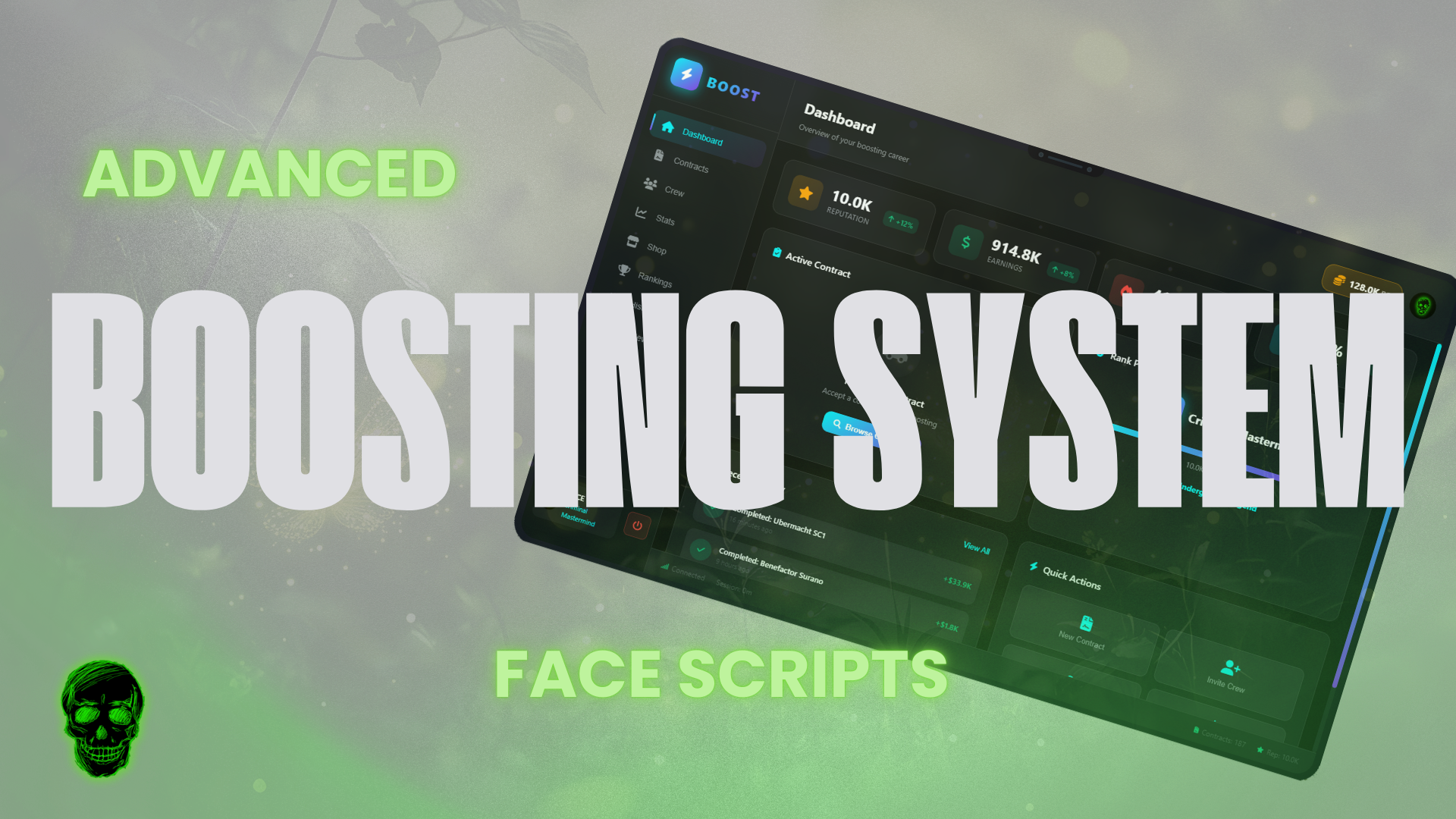 Advanced Boosting System for Qbox - FACE SCRIPTS