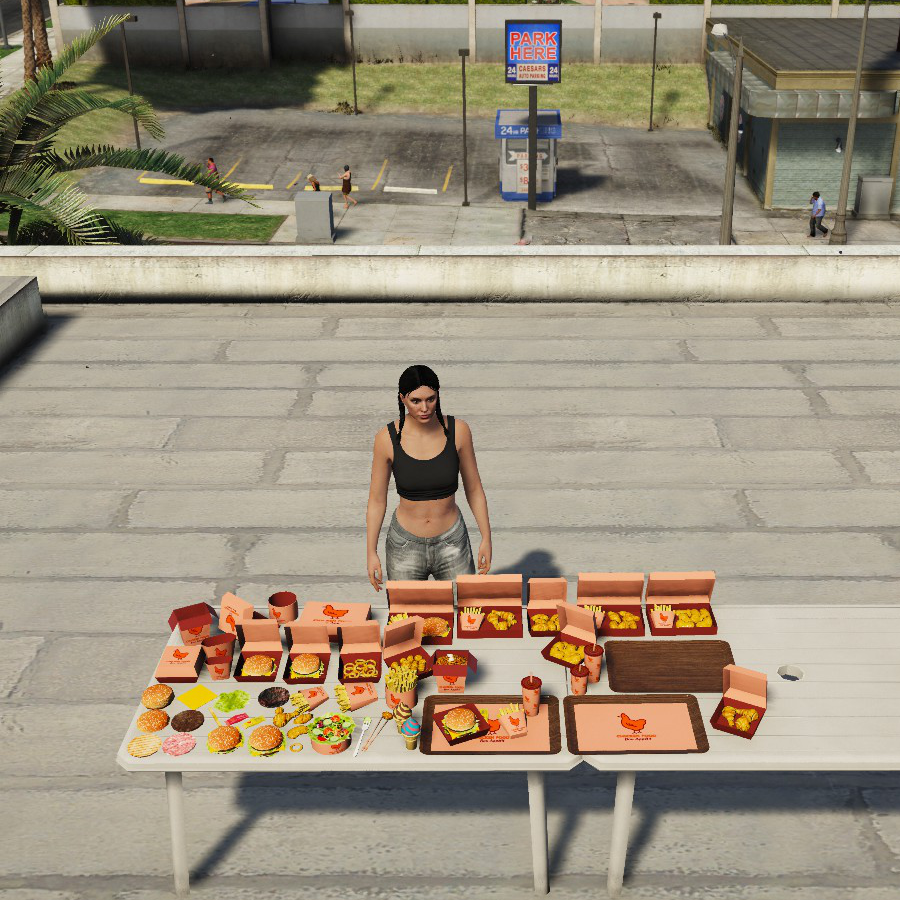 20x Custom fast food + burgershot