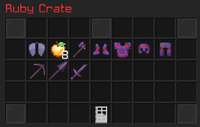 Ruby crate key