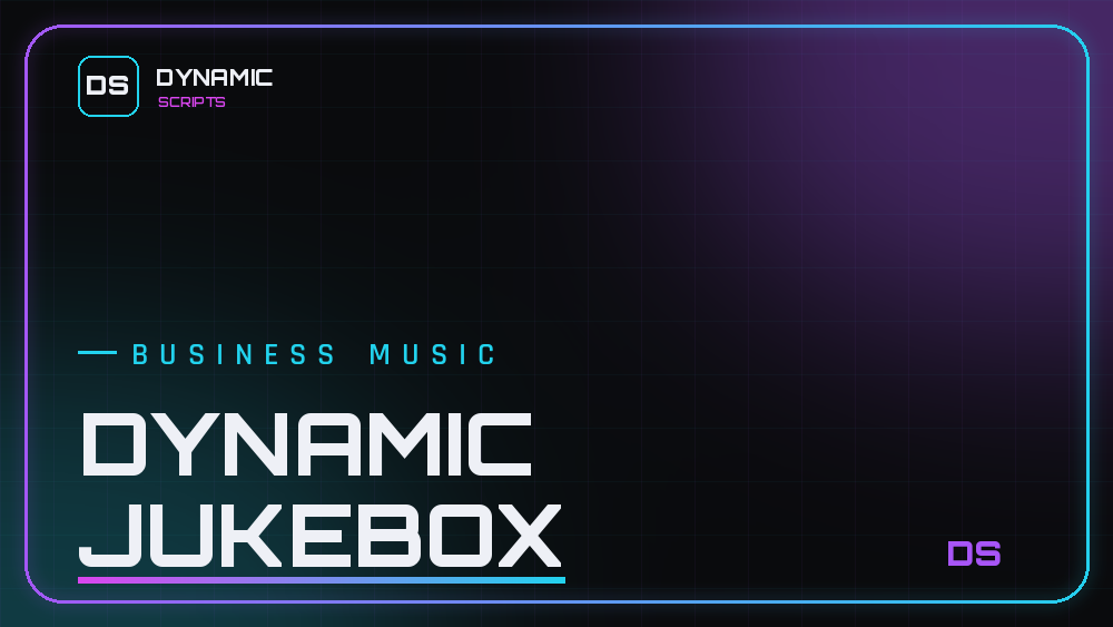 🎵 Dynamic Jukebox | Positional Business Music System
