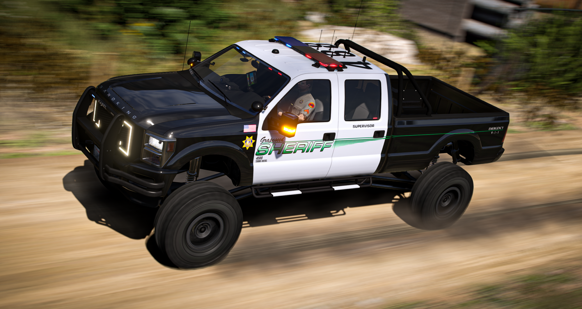 Vapid Sandking D155 Compensator Special Pursuit Interceptor (2016)