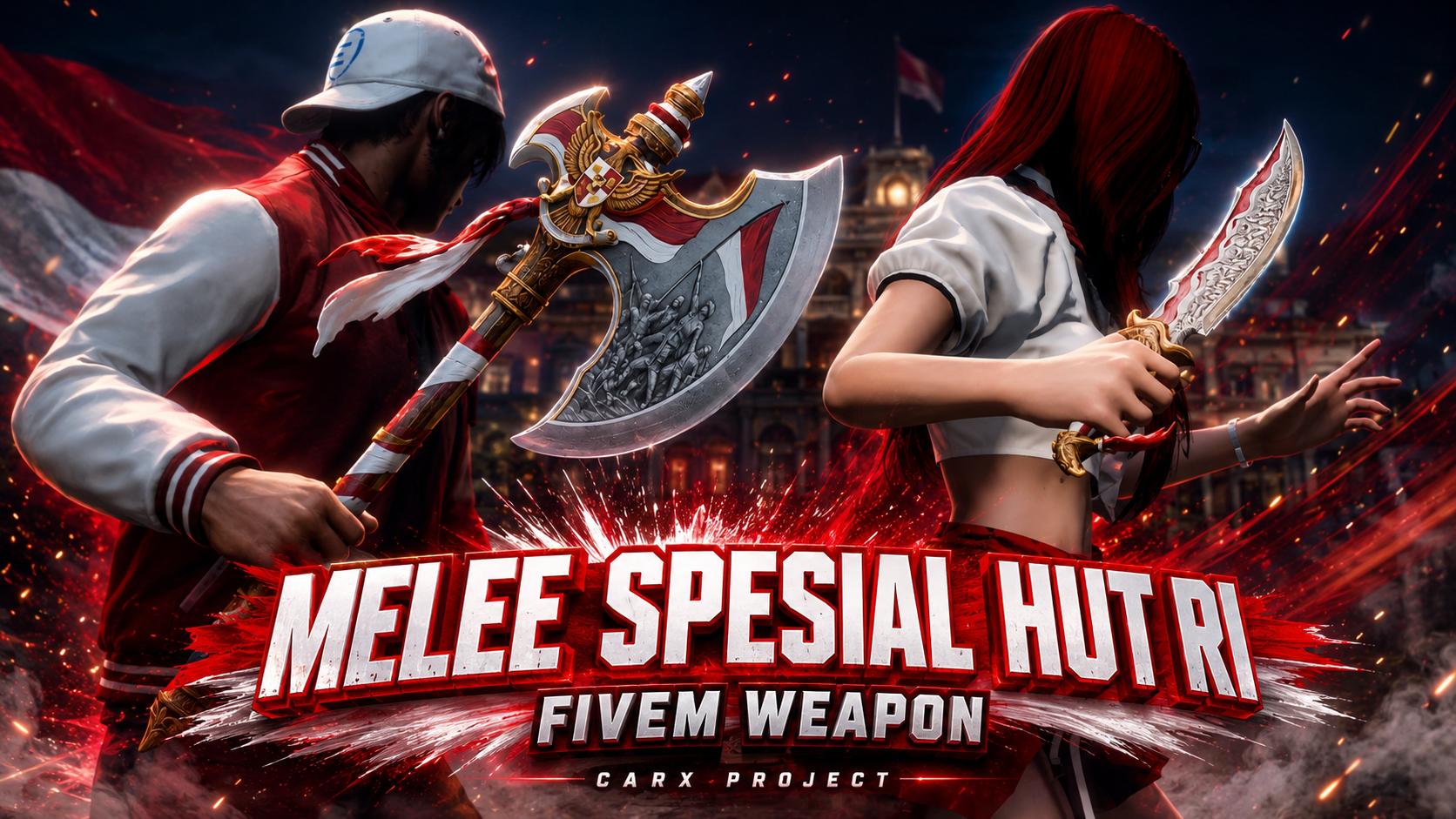 ⚔️ CARX MELEE RI PACK⚔️