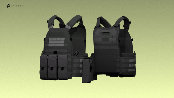 Body Armor with Pouches