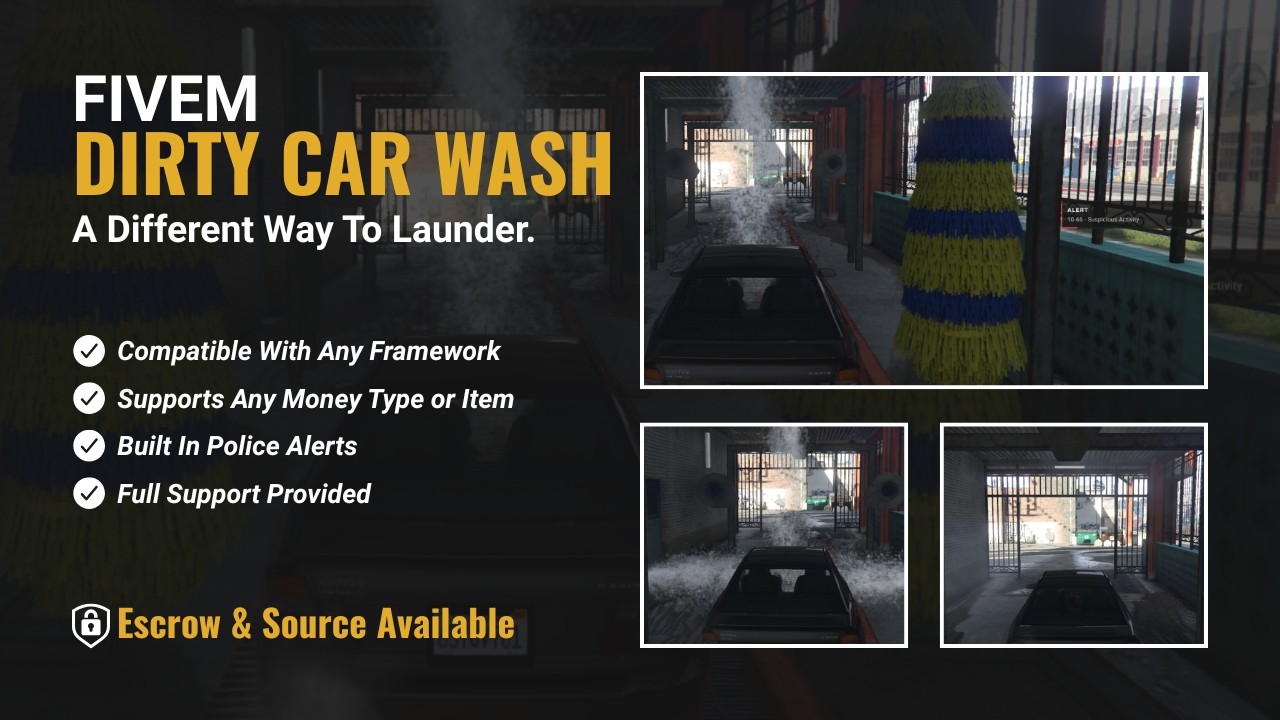 Dirty Carwash (Escrow)