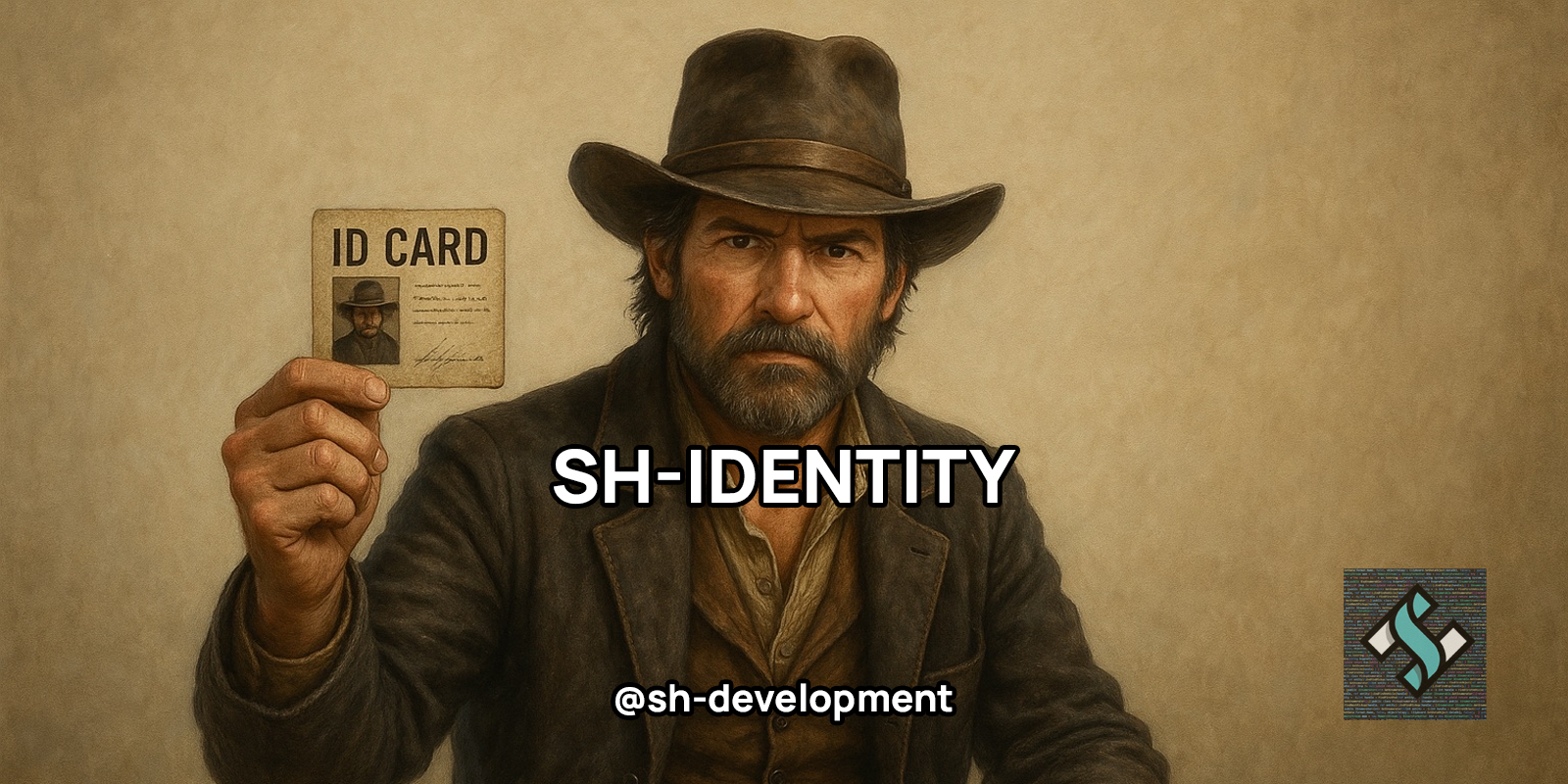 sh-identity + telegram