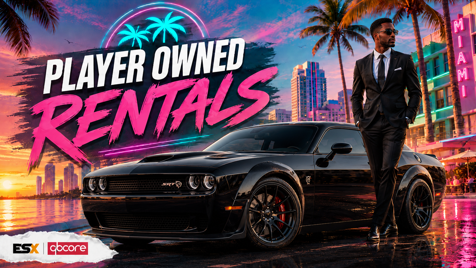 [ESX/QB] Player Owned Car Rentals