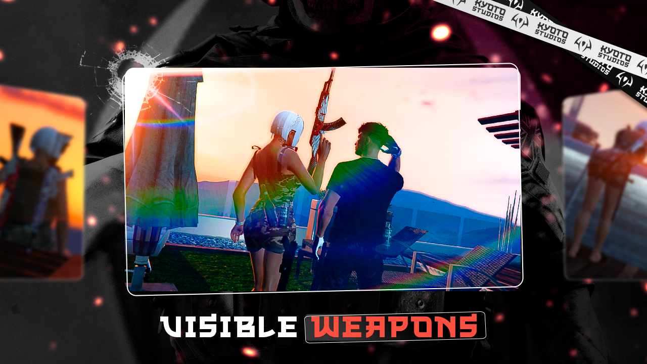 Kyoto Visible Weapons ( Full body variation slots)