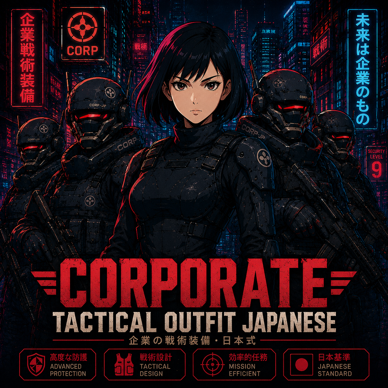 Corporate Tactical Outfit Japanese