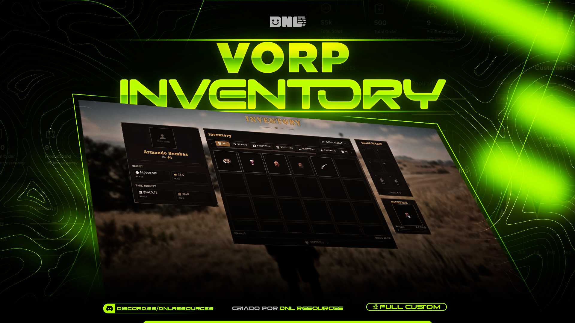 DnL - VORP Inventory | Remake