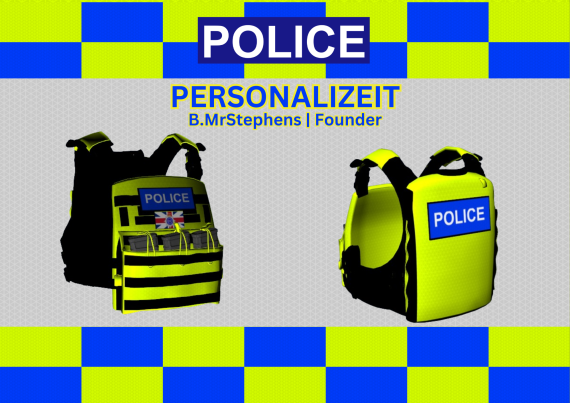 UK Male Police Vest