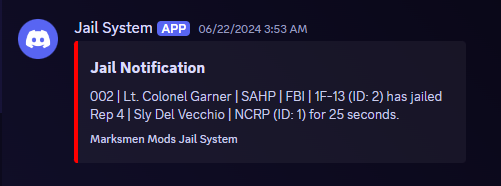 Player Jail System