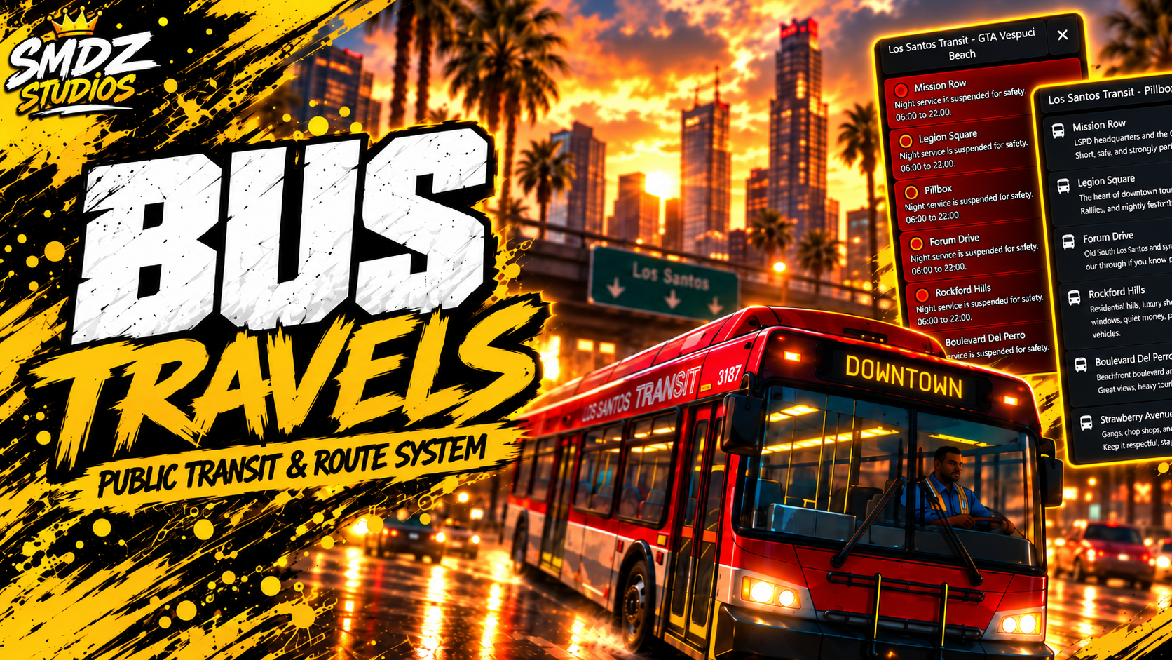 [ESX/QB/QBX]  Bus Travels