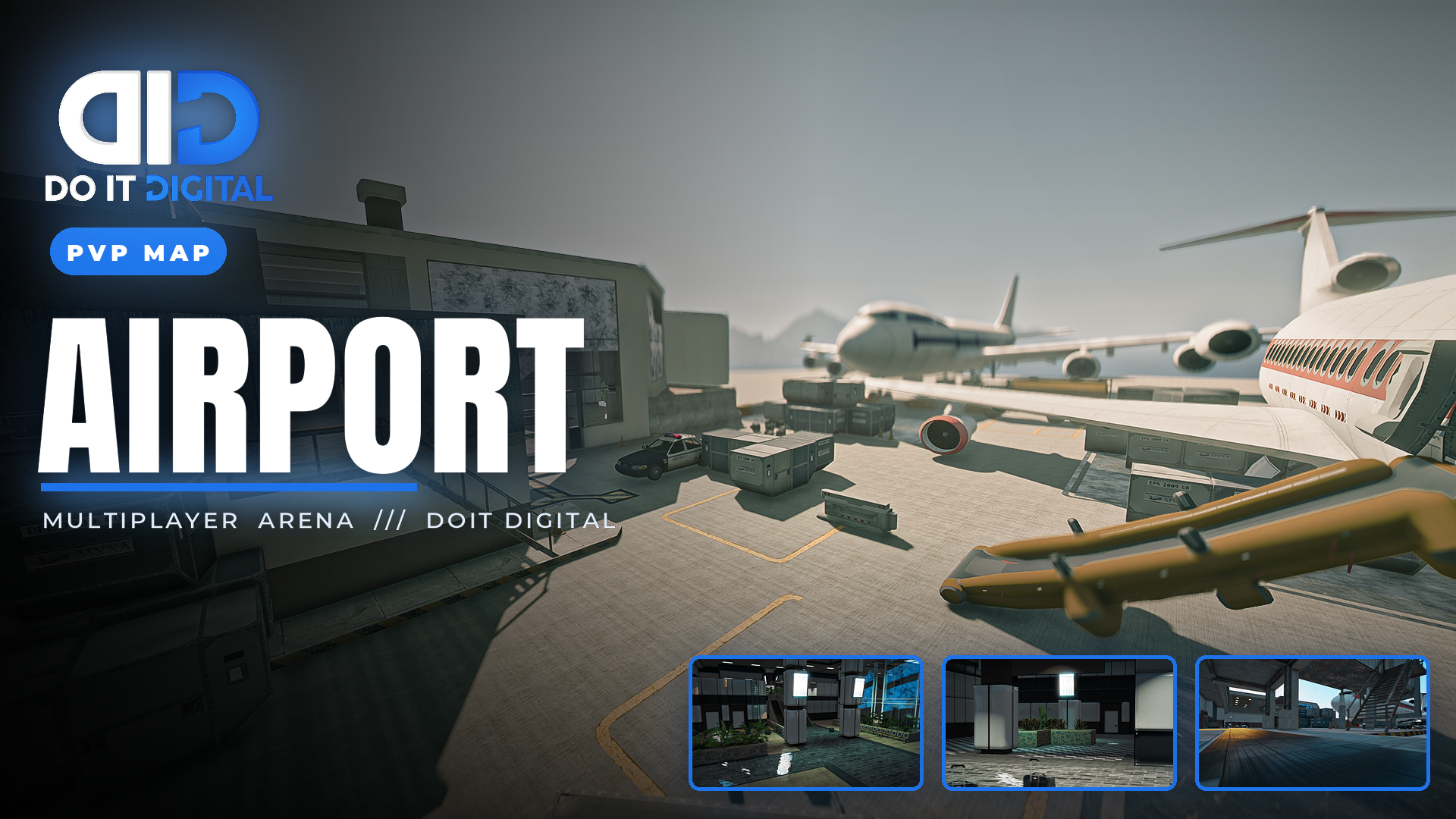 Fivem FiveM PvP Arena – AirPort Terminal Map
