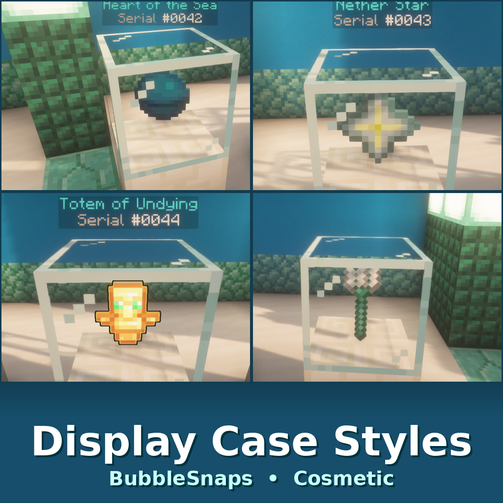Display Case Styles