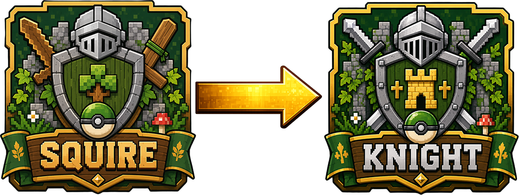 Squire --> Knight Rank