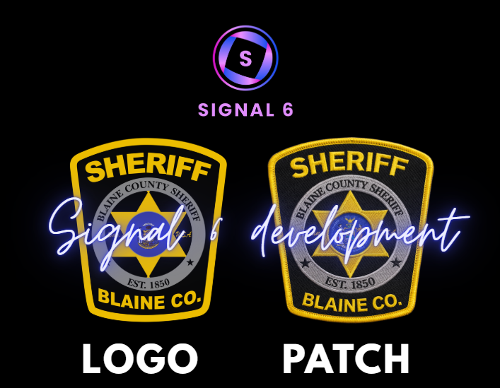 🚨 Blaine County Sheriff Patrol Patch & Logo Pack BSCO