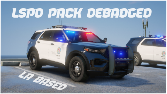 LA Based LSPD Vehicles Pack | Debadged