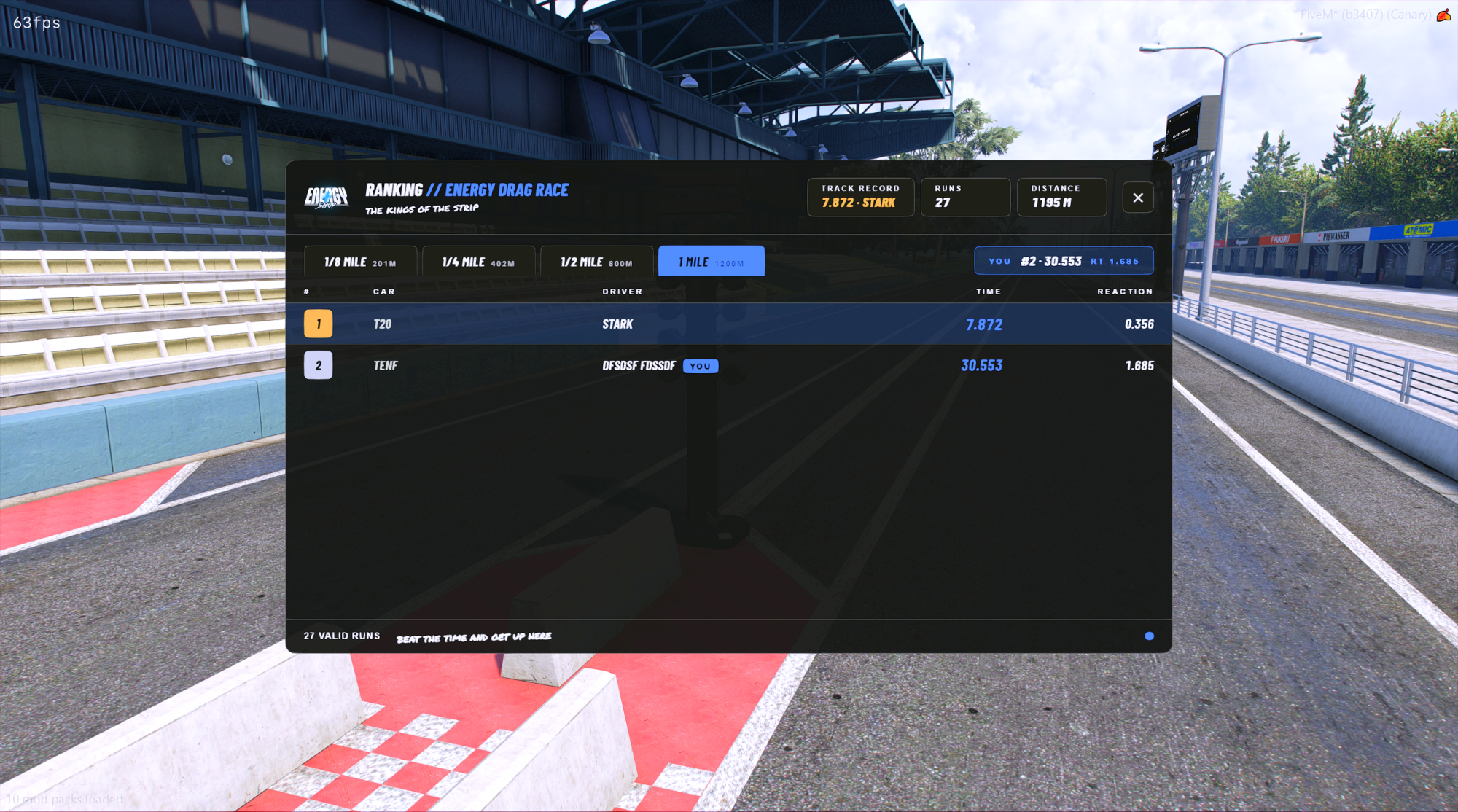 DragRace System