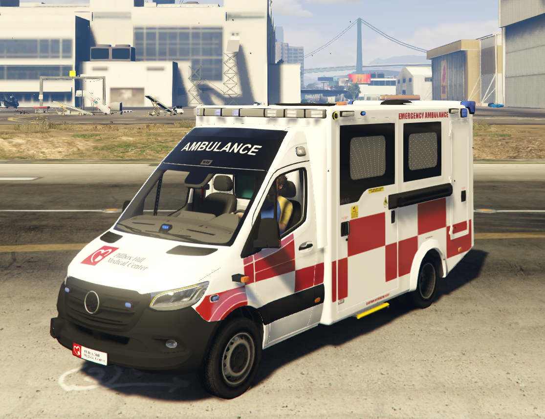 (Debadged) Pillbox EMS AMbulance 2