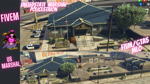 Fivem United state Police station