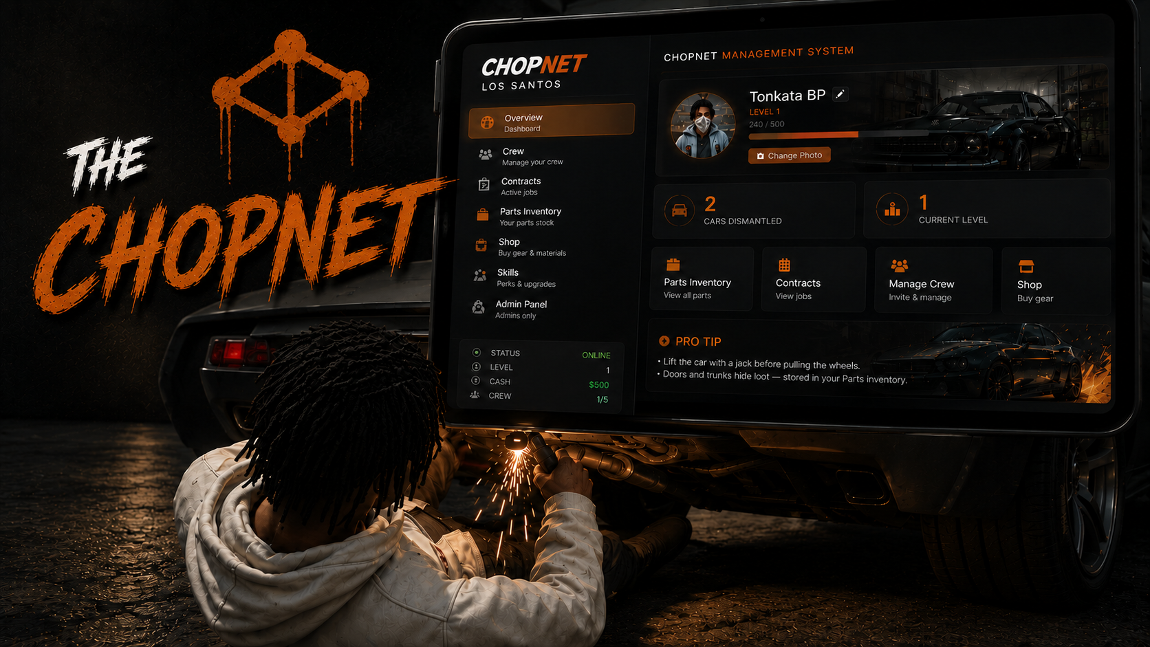 ChopNet - Advanced ChopShop