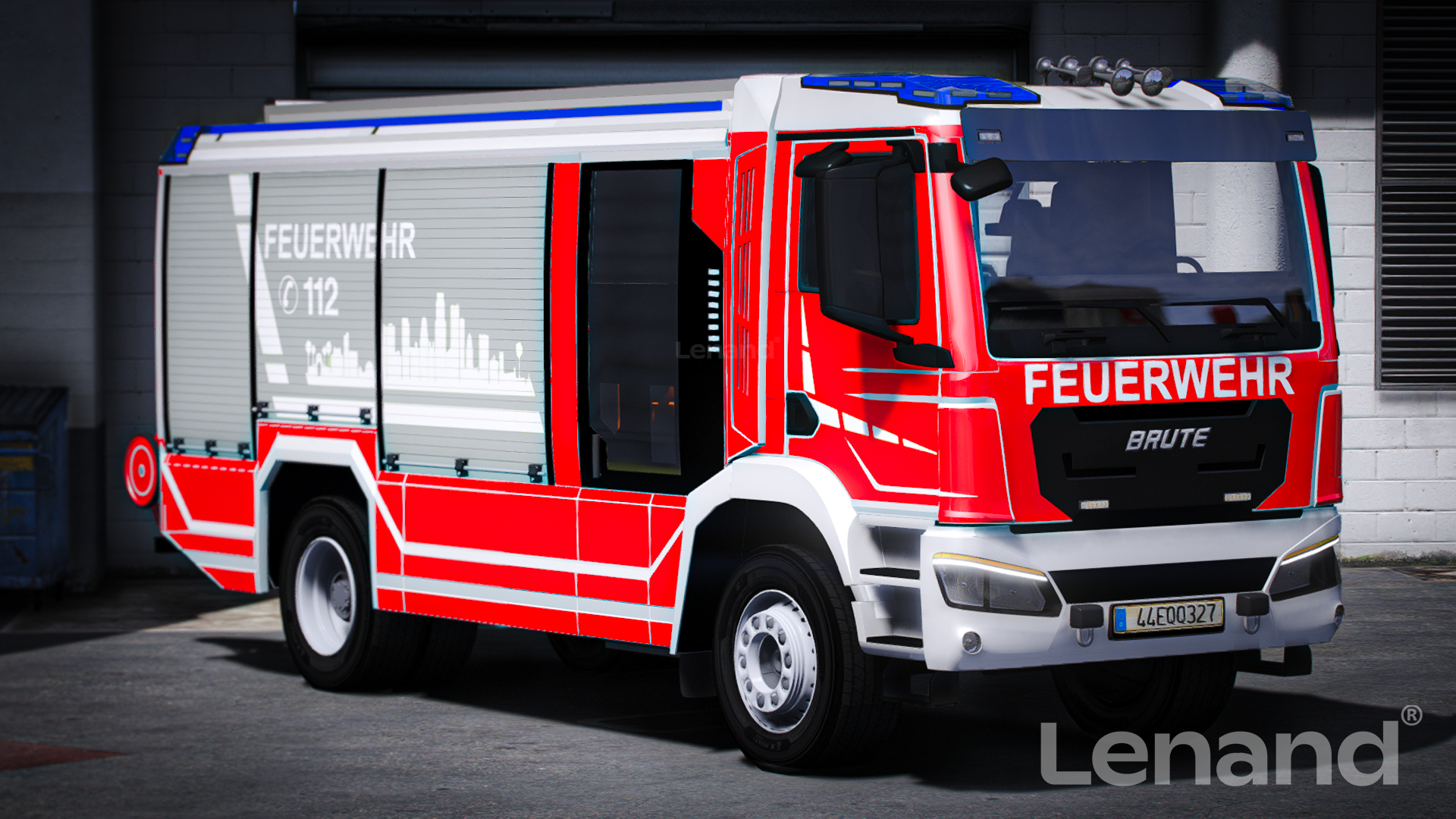 Brute  Fire Truck T2020 HLF20 - NON-ELS