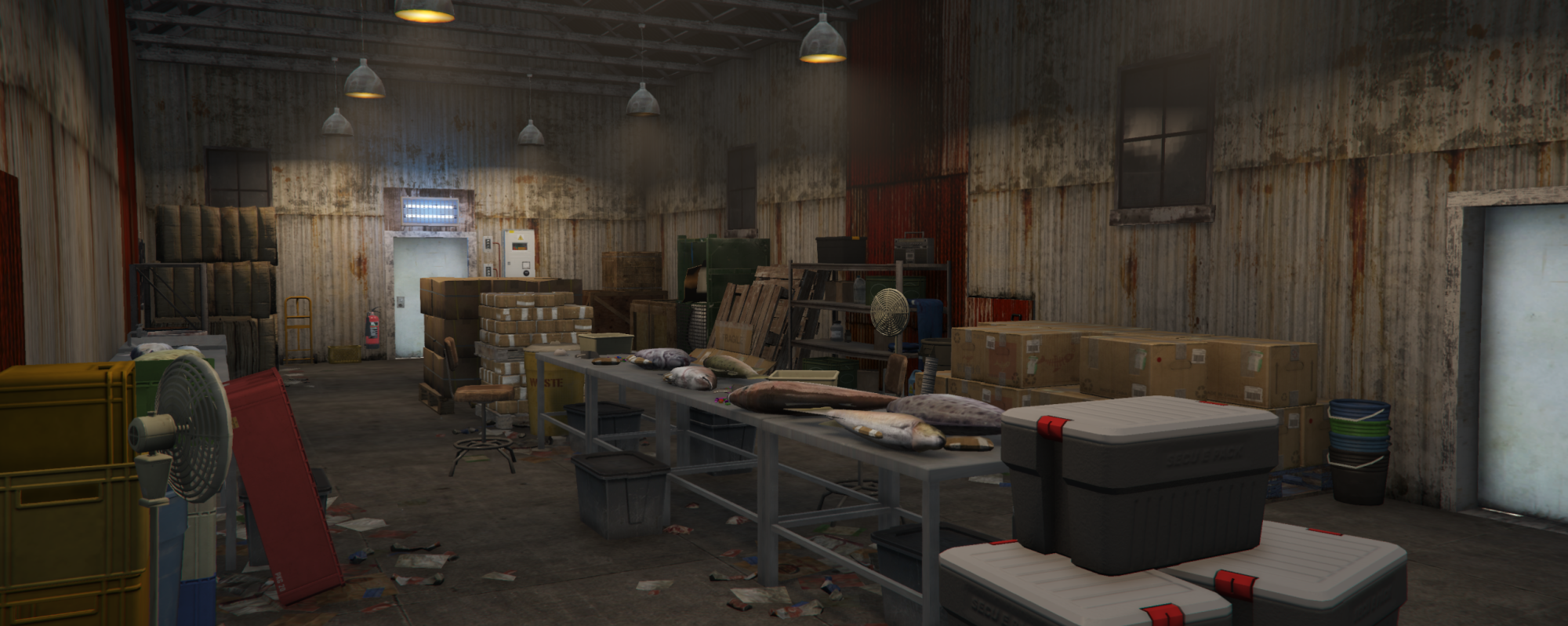 FIVEM | MILLARS FISHERY PROJECT  | CLUBHOUSE | + WAREHOUSE MLO | + UNIQUE VEHICLE | REDNECK | GTA V