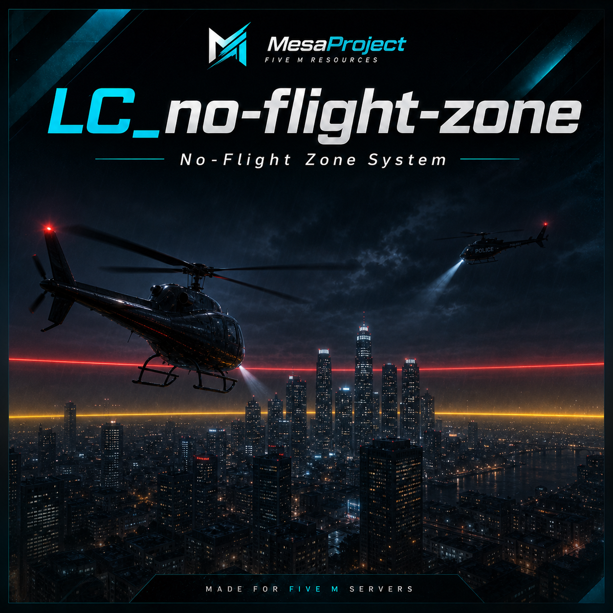 LC_no-flight-zone | 空域違反通知 / Airspace Violation Alert [QBCore]