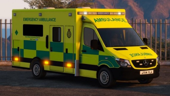 2014 British Mercedes Sprinter Ambulance