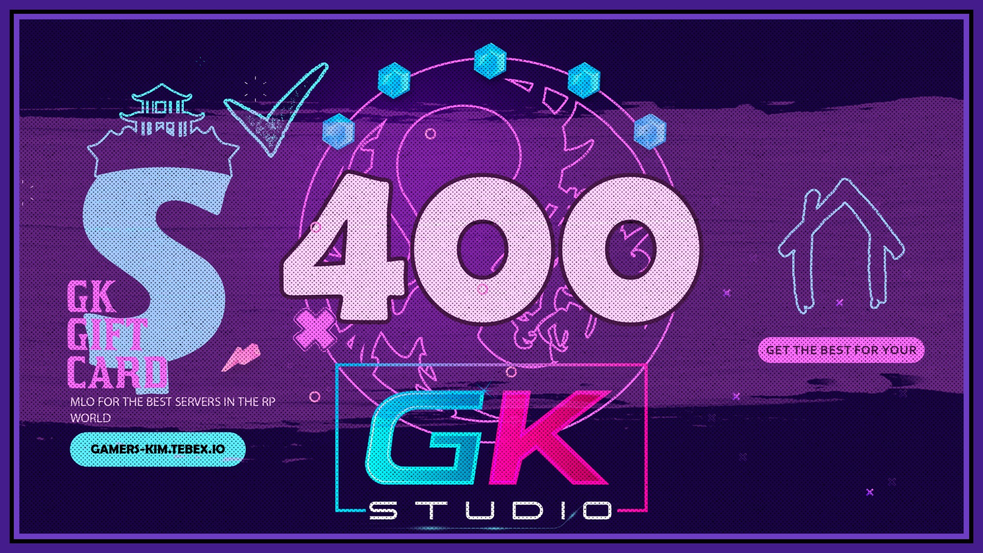 Gift card for 400$