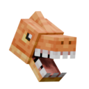 T-Rex Hat — cosmetic Cat Hats! item on the NovaVoid Cat Civilization Minecraft server