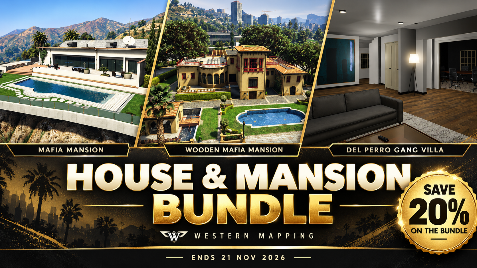 House & Mansion Deal : all included maps