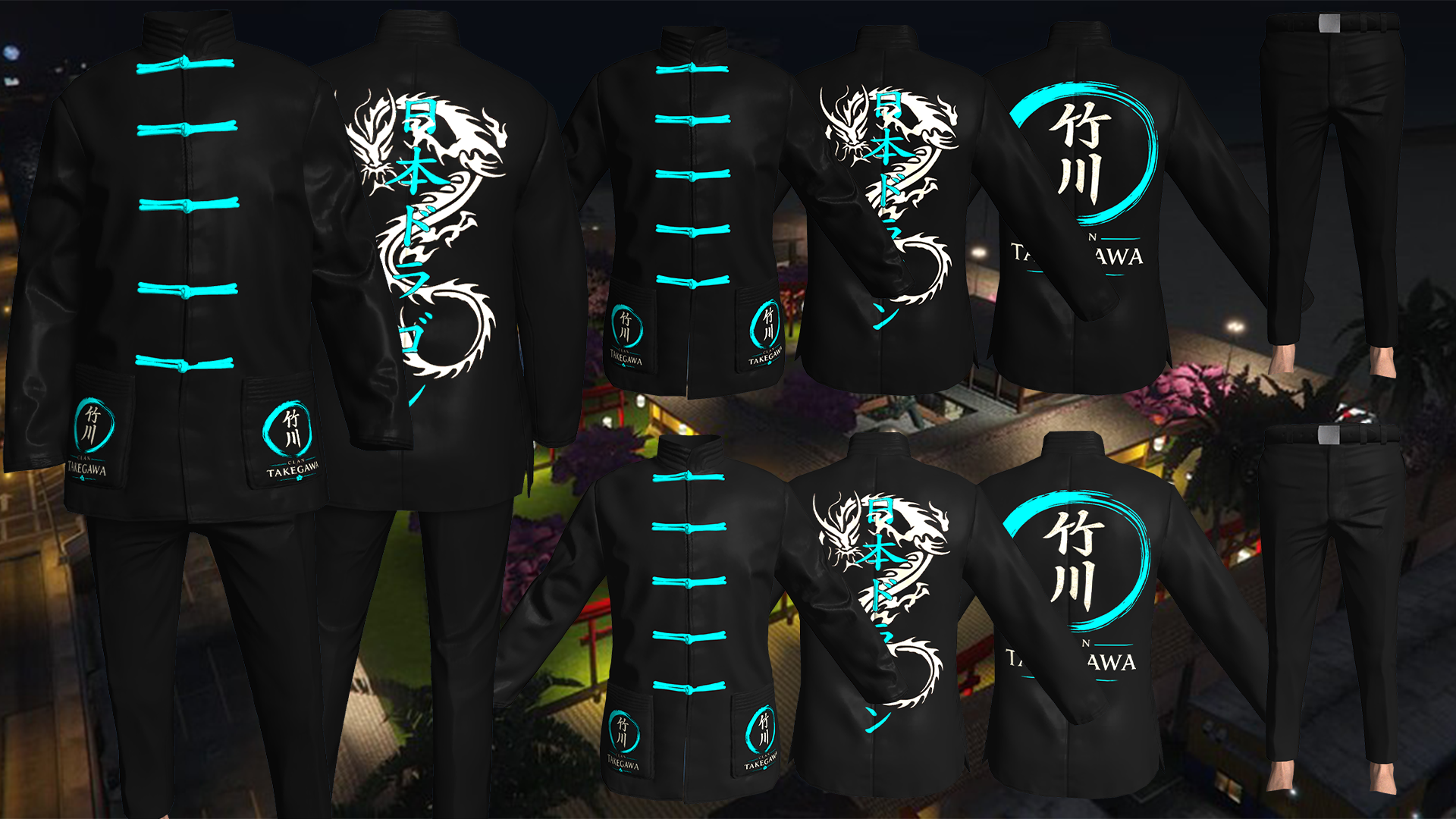 Takegawa Clan Uniform Clothing [M+F]