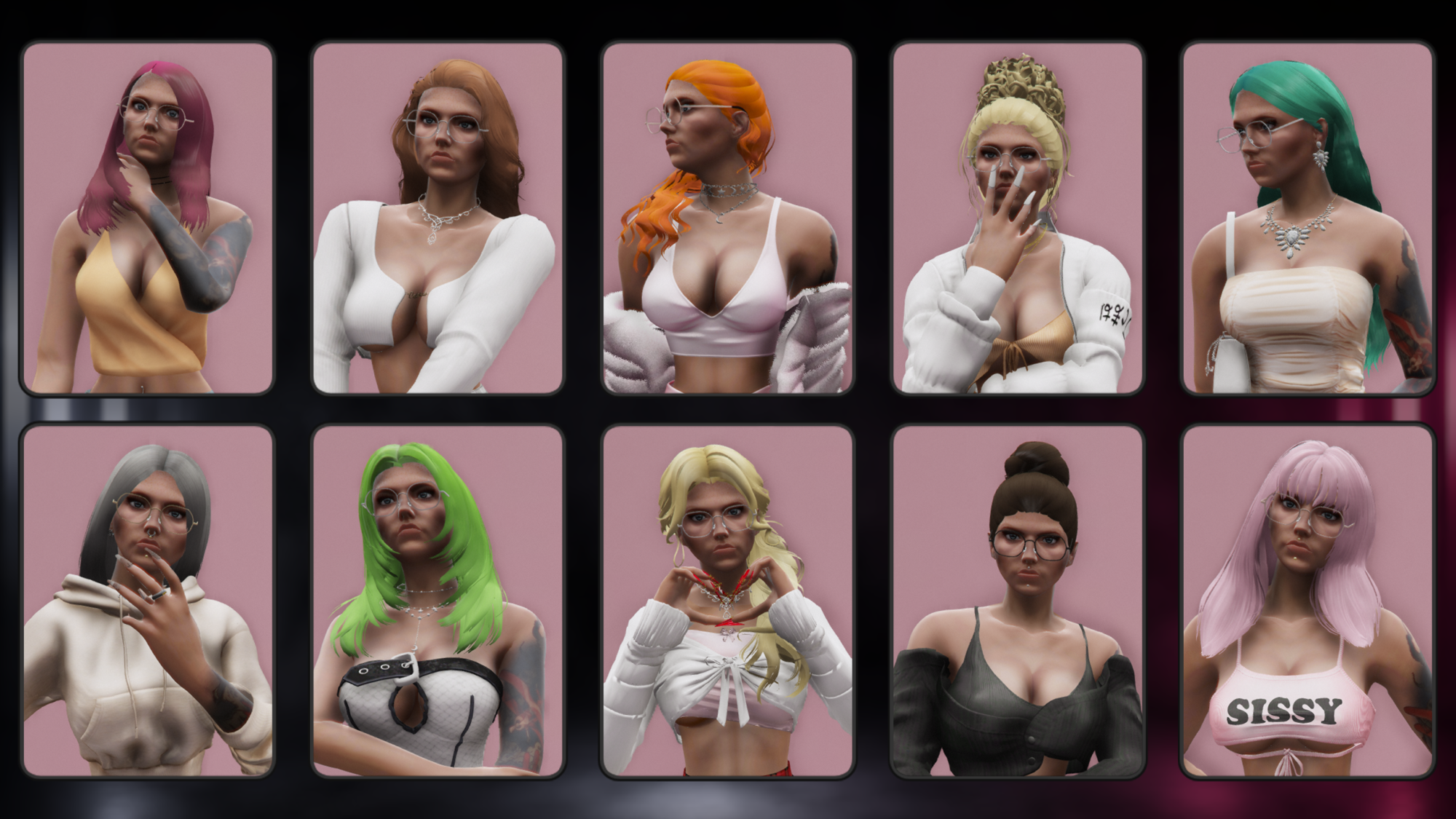Ultimate Female Hair Pack V3